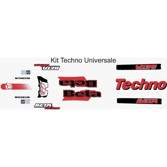 Kit Adesivi BETA TECHNO 