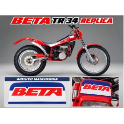 ADESIVO MASCHERINA BETA TR 34 REPLICA