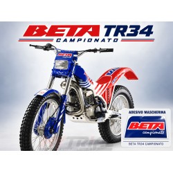ADESIVO MASCHERINA BETA TR 34 CAMPIONATO