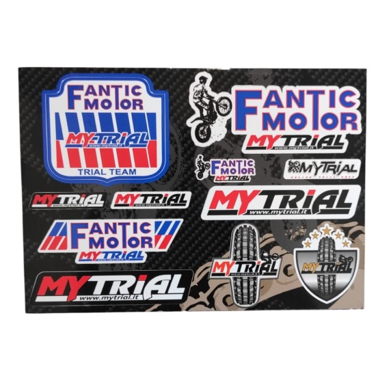 Kit Adesivi Logo MYTRIAL - FANTIC