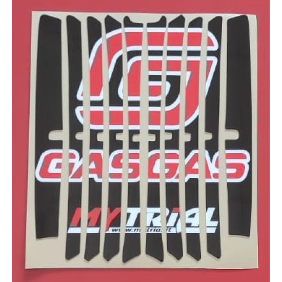 Radiator Sticker GAS GAS GP/RACING 2023-2024