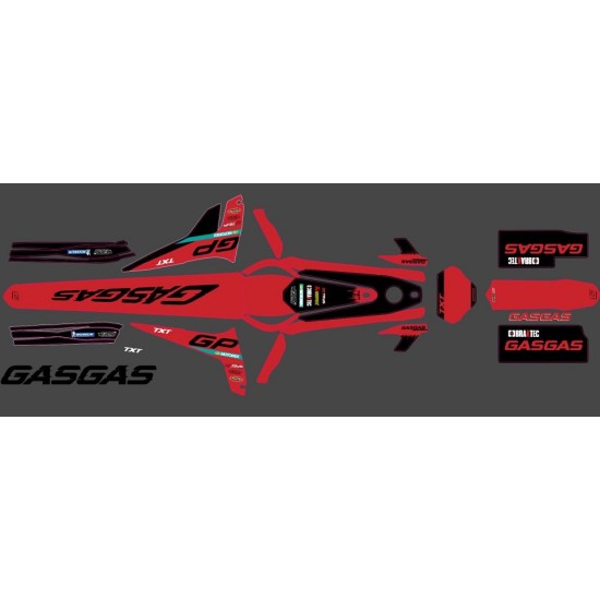 Kit Adesivi Completo GAS GAS GP 2023-2025