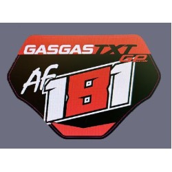 Adesivo Mascherina PERSONALIZZATO: GAS GAS 2023>2025 