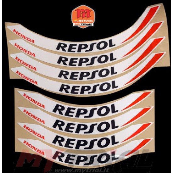 Kit Adesivi Cerchi MONTESA REPSOL 2005-2025