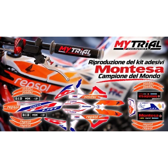 Kit Adesivi Completo MONTESA REPSOL 2026