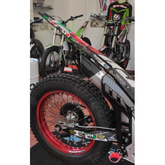 Kit Adesivi Cerchi VERTIGO - MYTRIAL (Rosso Anodizzato)
