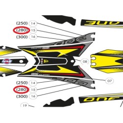 Adesivi Cilindrate 280 Cassa Filtro TRS RR 2017