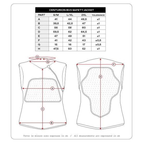 Maglia con Protezione Petto/Schiena UFO