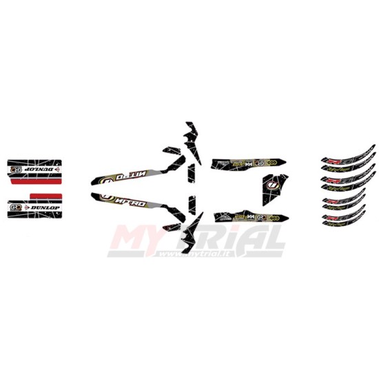Kit Adesivi Telaio VERTIGO RSR 2023