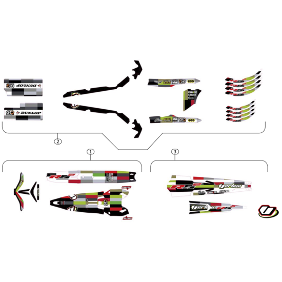Kit Adesivi Completi VERTIGO RS2 2024