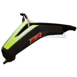 Mascherina Con Kit Adesivi VERTIGO (Nero-Carbonio)