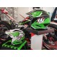 Kit Adesivi per Casco VERTIGO-AIROH TRR (Nero)