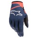 Guanti ALPINESTARS Radar (Blu/Rosso Fluo)