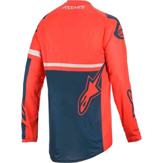 Maglia ALPINESTARS Racer Tech 2020 (Blu-Rosso)