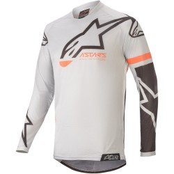 Maglia ALPINESTARS Racer Tech 2020 (Black-Grey) Maglia ALPINESTARS Racer Tech 2020 (Black-Grey)