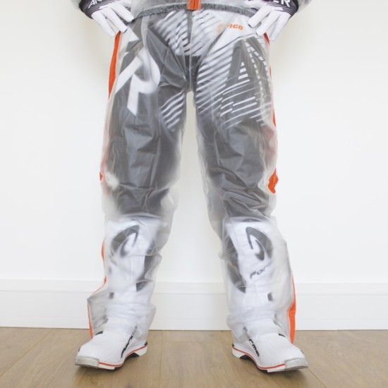 Pantalone Antipioggia TRASPARENTE APICO (ArancioneFluo)
