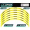 Kit Adesivi Cerchi APICO (Giallo)