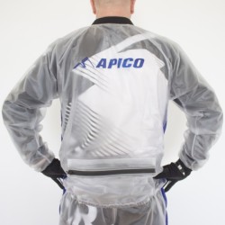 Giacca Antipioggia TRASPARENTE APICO (blu)