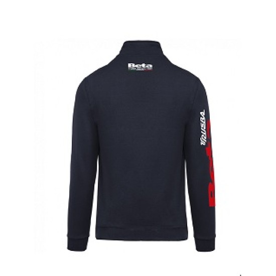 Felpa con zip 1/4 BETA Trueba (BLU)