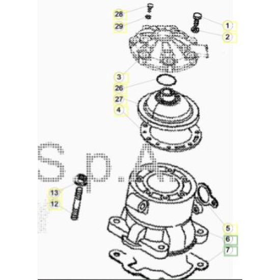 Camera di Combustione Beta Evo 300 SS 2T (17-23)