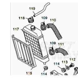 Griglia Radiatore Beta 50/80 cc
