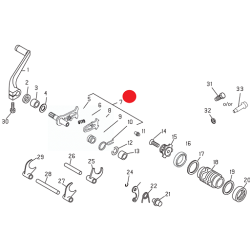 Albero Comando Cambio Completo BETA REV EVO 07-23