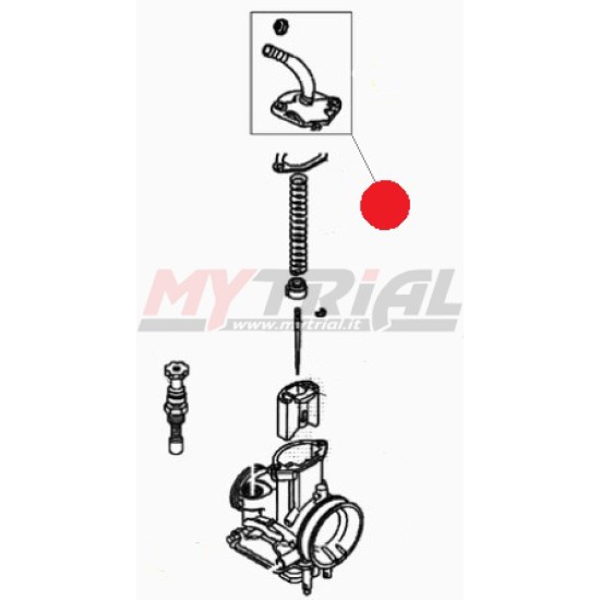 Coperchio Carburatore KEIHIN BETA EVO 2T