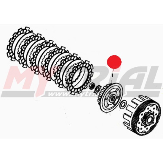 Tamburo Frizione BETA EVO 2T 250/300cc 2014/2025