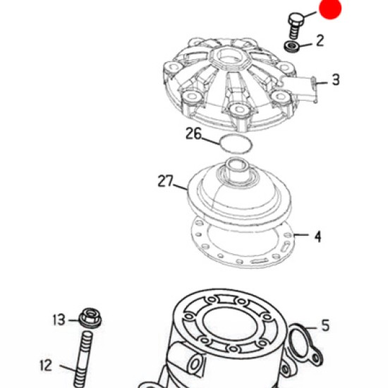 Bullone Testa BETA REV-EVO