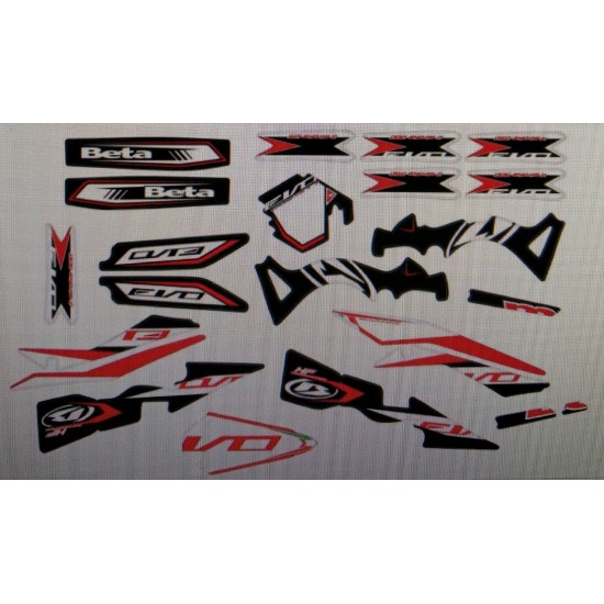Kit Adesivi Telaio Beta Evo 2014