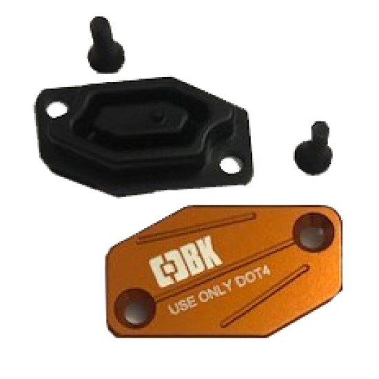 Coperchio Pompa Freno Ant. BRAKTEC - ARANCIONE