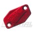 Coperchio Pompa Freno Ant. TRS  BRAKTEC - ROSSO