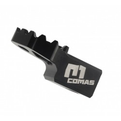 Puntalino MAGGIORATO Pedale del Freno RACE COMAS (Black)