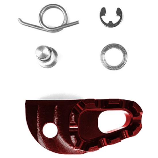 Puntalino Pedale del Freno COMAS (Red)