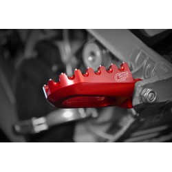Pedane Arretrate 14mm COSTA SPECIAL PARTS (Rosso)