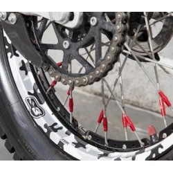 Nipples Cerchio Posteriore COSTA SPECIAL PARTS (Rosso)