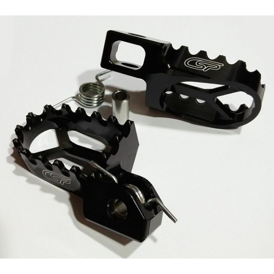 Pedane Arretrate 14mm COSTA SPECIAL PARTS (Nero)