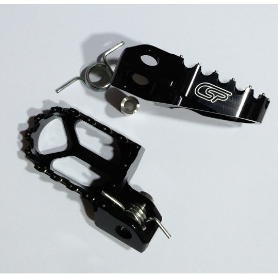 Pedane Arretrate 14mm COSTA SPECIAL PARTS (Nero)