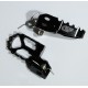 Pedane Arretrate 14mm COSTA SPECIAL PARTS (Nero)