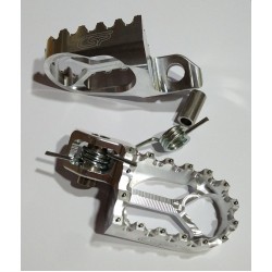 Pedane Arretrate 14mm COSTA SPECIAL PARTS (Silver)