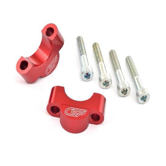 Spessori Attacchi Manubrio x MONTESA - Costa Special Parts (Rosso)