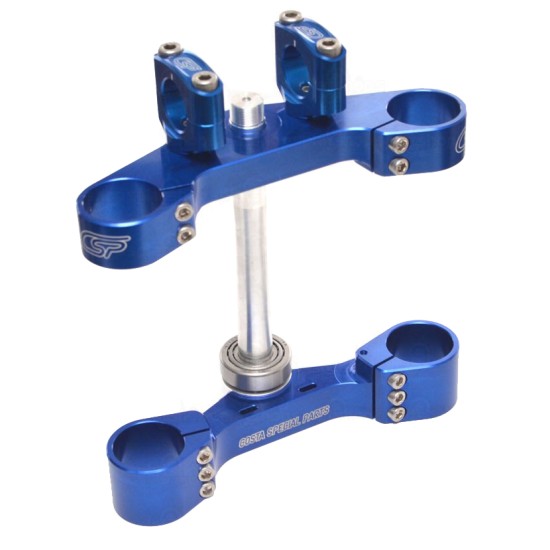 Kit Piastre Forcella COSTA SPECIAL PARTS (Blu)
