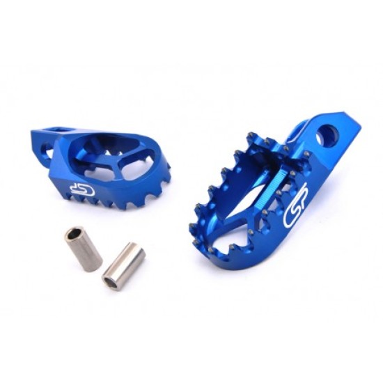 Pedane Arretrate 14mm COSTA SPECIAL PARTS (Blu)