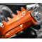 Pedane Arretrate 14mm COSTA SPECIAL PARTS (Arancione)