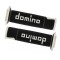 Manopole DOMINO RACING Forate (NERO & BIANCO) A450
