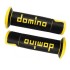 Manopole DOMINO RACING Forate (NERO & GIALLO) A450