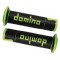 Manopole DOMINO RACING Forate (NERO & VERDE) A450