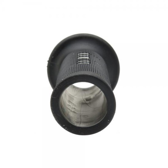 Manopole DOMINO Forate (Nero/Grigio)