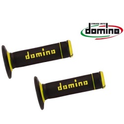 Manopole Domino Nero Giallo Manopole Domino Nero Giallo