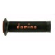 Manopole DOMINO Forate (Nero/Arancione)